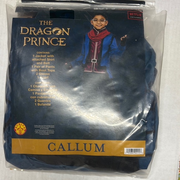 Callum Kids Costume - Blue size medium/8 - Picture 1 of 7